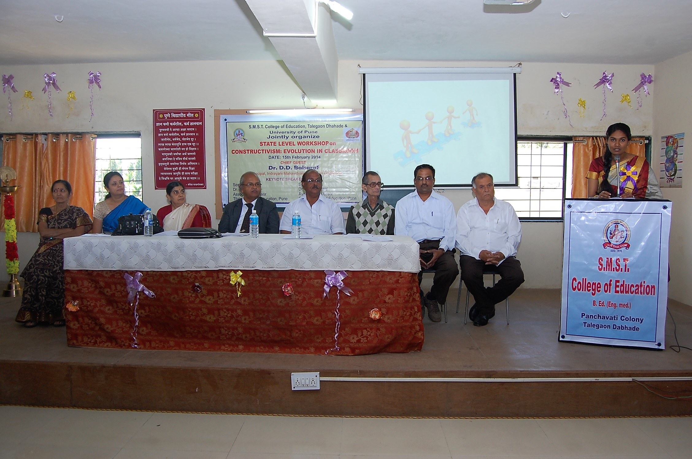 Inaguaral function of State level SEminar on Constructivism